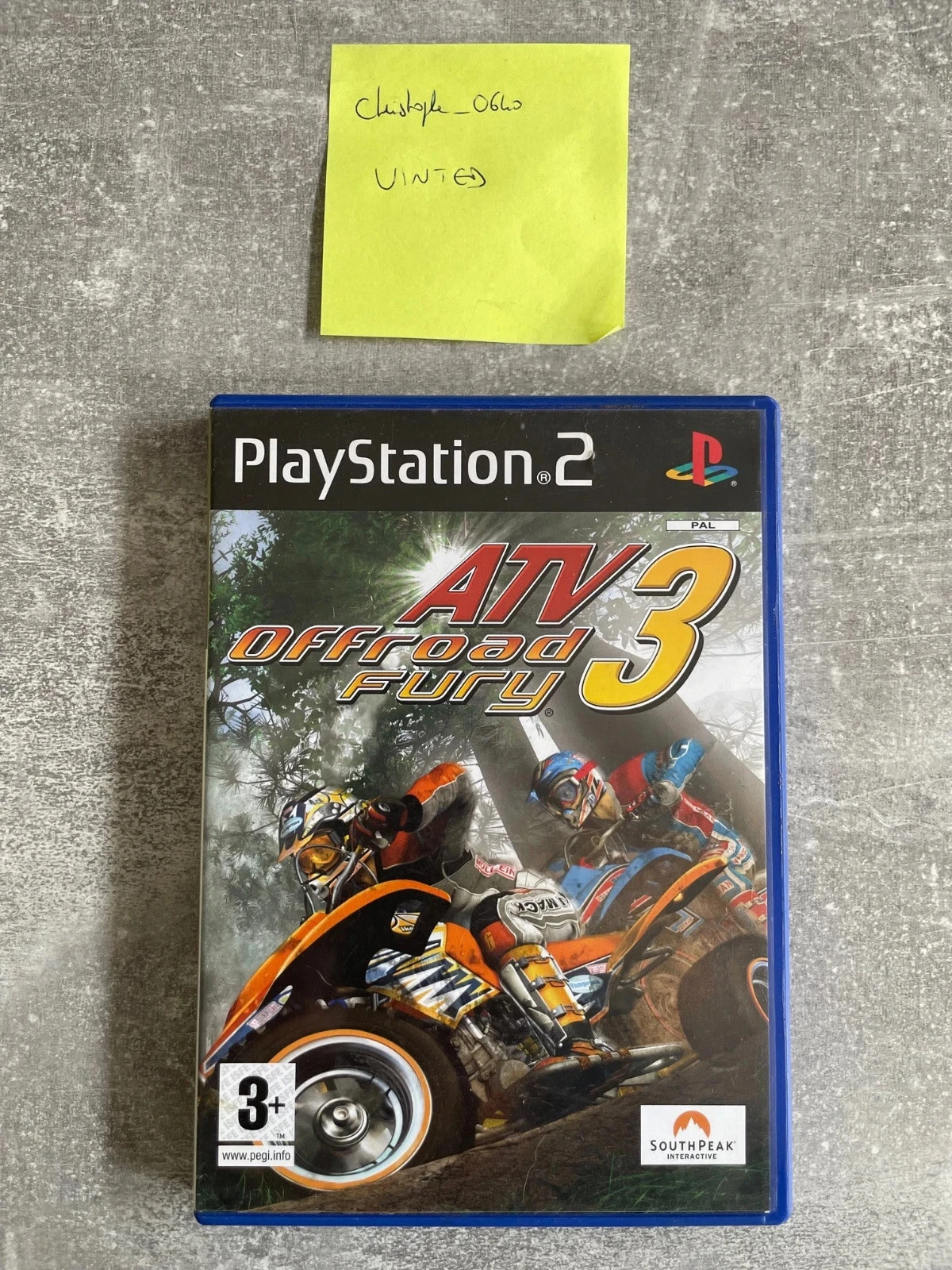 Jeu ATV offroad fury 3 pour Sony PS2 / playstation 2 en français.